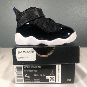 Jordan 6 Rings Size 4 (TD)